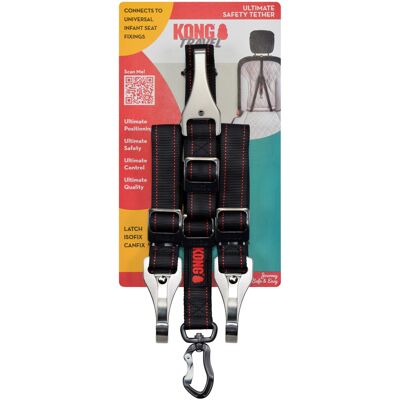 KONG Travel Ultimate veiligheidsriem voor in de auto 79-126cm lang, 3,8cm breed KONG Travel Ultimate veiligheidsriem voor in de auto 79-126cm lang, 3,8cm breed