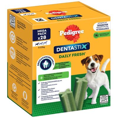 168x Fresh - voor kleine honden (5-10kg) Pedigree Dentastix Hondensnack 168x Fresh - voor kleine honden (5-10kg) Pedigree Dentastix Hondensnack