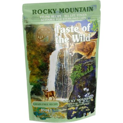 12x85g Taste of the Wild Rocky Mountain met kip natvoer voor katten 12x85g Taste of the Wild Rocky Mountain met kip natvoer voor katten