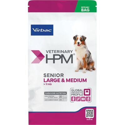 Virbac Veterinary HPM Senior Hond Groot & Medium - 12 kg Virbac Veterinary HPM Senior Hond Groot & Medium - 12 kg