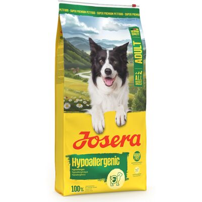 12,5kg Josera Adult Hypoallergenic Insects droog hondenvoer 12,5kg Josera Adult Hypoallergenic Insects droog hondenvoer