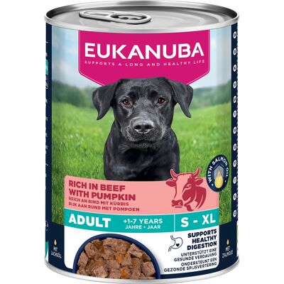 Eukanuba Adult Rijk aan Rundvlees met Pompoen - 6 x 400 g Eukanuba Adult Rijk aan Rundvlees met Pompoen - 6 x 400 g
