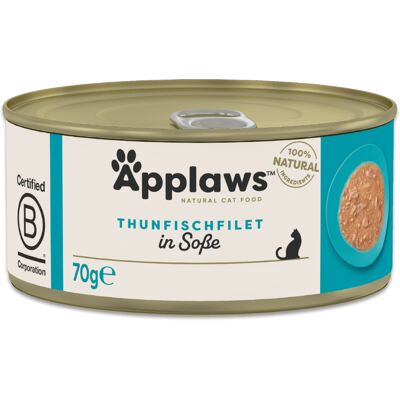 Voordeeelpakket Applaws Cat in Saus 24 x 70 g - Tonijn Voordeeelpakket Applaws Cat in Saus 24 x 70 g - Tonijn