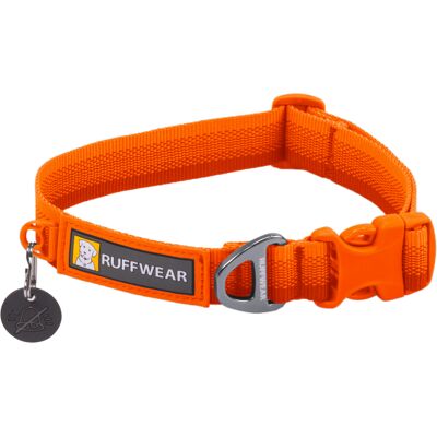Ruffwear Front Range Halsband, Blaze Orange Maat S: 28 - 36 cm nekomtrek Hondenaccessoires Ruffwear Front Range Halsband, Blaze Orange Maat S: 28 - 36 cm nekomtrek Hondenaccessoires