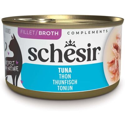12x 70g Schesir Complements in Brühe Thunfisch Katzenfutter nass 12x 70g Schesir Complements in Brühe Thunfisch Katzenfutter nass