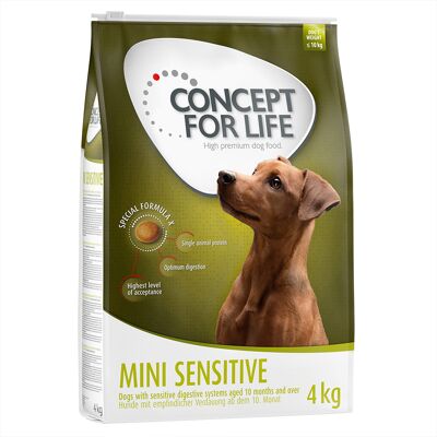 Concept for Life Mini Sensitive Hondenvoer - 4 kg Concept for Life Mini Sensitive Hondenvoer - 4 kg