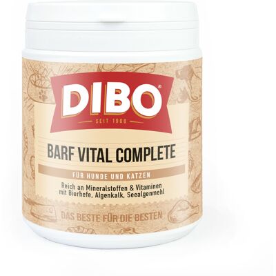 450g BARF Vital Complete Dibo Honden voersupplement 450g BARF Vital Complete Dibo Honden voersupplement