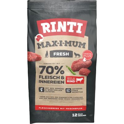 12kg Max-i-mum Rund RINTI Hondenvoer 12kg Max-i-mum Rund RINTI Hondenvoer