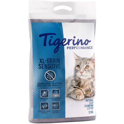 2x12kg Tigerino Performance XL Grain Sensitive Kattenbakvulling Kat 2x12kg Tigerino Performance XL Grain Sensitive Kattenbakvulling Kat