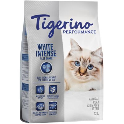 2x12l White Intense Blue Signal Tigerino Performance Kattenbakvulling 2x12l White Intense Blue Signal Tigerino Performance Kattenbakvulling