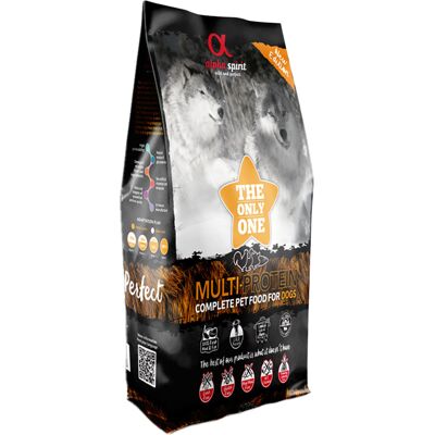 12kg The Only One Multiprotein Alpha Spirit Hondenvoer 12kg The Only One Multiprotein Alpha Spirit Hondenvoer