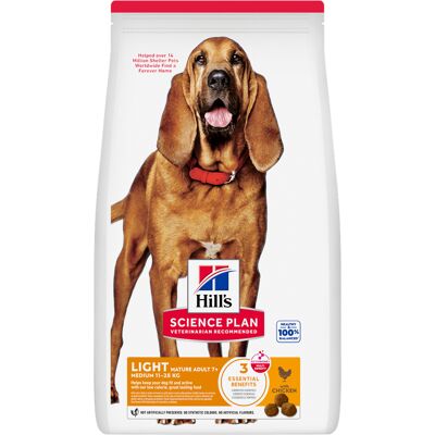 14kg Mature Adult Light Medium met Kip Hill's Science Plan Hondenvoer 14kg Mature Adult Light Medium met Kip Hill's Science Plan Hondenvoer