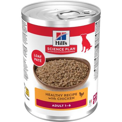 6 x 370 g Hill's Science Plan Adult Kip Hondenvoer 6 x 370 g Hill's Science Plan Adult Kip Hondenvoer