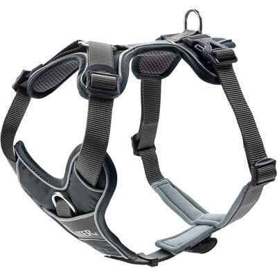 HUNTER Tuigje Divo, grijs S-M 52-68cm Hond HUNTER Tuigje Divo, grijs S-M 52-68cm Hond