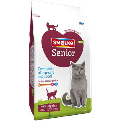 Smolke 4kg Senior Smølke Kattenvoer Smolke 4kg Senior Smølke Kattenvoer