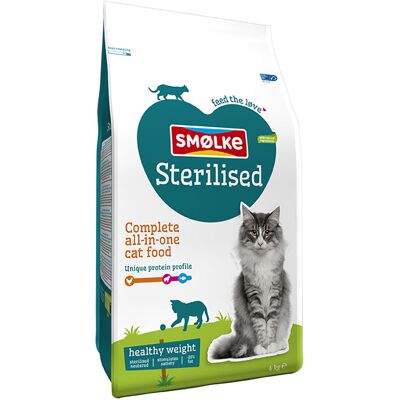 Smolke 4kg Sterilised Weight Control Smølke Kattenvoer Smolke 4kg Sterilised Weight Control Smølke Kattenvoer