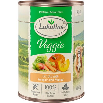 Lukullus Natuurkost Veggie Hondenvoer - 6 x 400 g Lukullus Natuurkost Veggie Hondenvoer - 6 x 400 g
