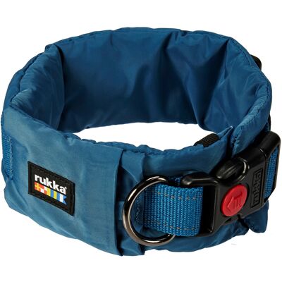 Rukka Halsband Puff, petrolblauw Gr.S 31–38 cm halsomvang, hond Rukka Halsband Puff, petrolblauw Gr.S 31–38 cm halsomvang, hond