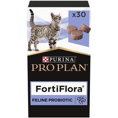 15g Fortiflora Probiotic Kauwblokjes Purina Pro Plan Kattensnacks 15g Fortiflora Probiotic Kauwblokjes Purina Pro Plan Kattensnacks