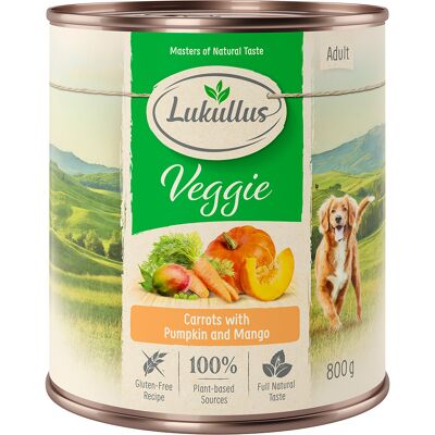 Lukullus Natuurkost Veggie Hondenvoer - 6 x 800 g Lukullus Natuurkost Veggie Hondenvoer - 6 x 800 g