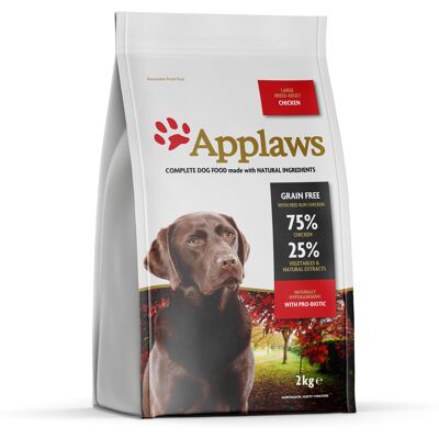 Applaws Adult Large Breed - Kip Hondenvoer - 2 kg Applaws Adult Large Breed - Kip Hondenvoer - 2 kg