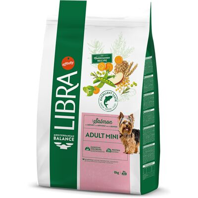 8kg Libra Dog Mini Zalm hondenvoer droog 8kg Libra Dog Mini Zalm hondenvoer droog