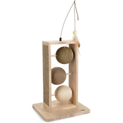 Designed by Lotte houten krabbal Lomax 34,5x29,5x50cm kat Designed by Lotte houten krabbal Lomax 34,5x29,5x50cm kat