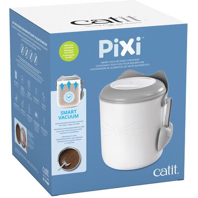 Catit Pixi vacuüm voedselcontainer - tot 5,5kg droog kattenvoer Catit Pixi vacuüm voedselcontainer - tot 5,5kg droog kattenvoer