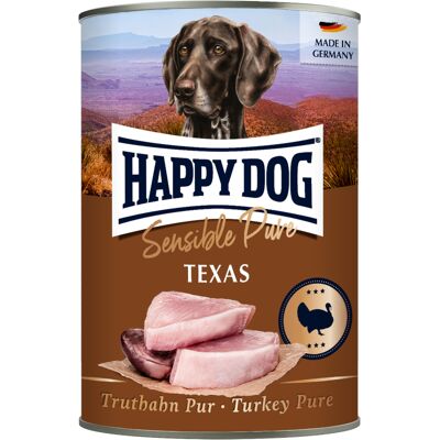 Happy Dog Sensible Pure 6 x 400 g - Kalkoen Puur Happy Dog Sensible Pure 6 x 400 g - Kalkoen Puur