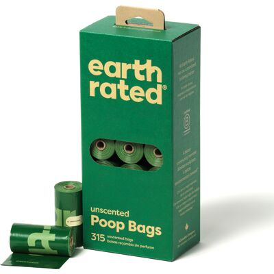 Earth Rated 21 Rollen Hondenpoepzak Ongeparfumeerd Earth Rated 21 Rollen Hondenpoepzak Ongeparfumeerd