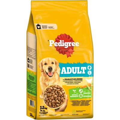 Pedigree Adult Gevogelte & Groente - 12 kg Pedigree Adult Gevogelte & Groente - 12 kg