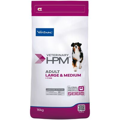 Virbac Veterinary HPM Volwassen Hond Large & Medium - 16 kg Virbac Veterinary HPM Volwassen Hond Large & Medium - 16 kg