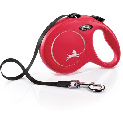 flexi New Classic harnasgordel rood, 5 m - Maat L: tot 50 kg flexi New Classic harnasgordel rood, 5 m - Maat L: tot 50 kg