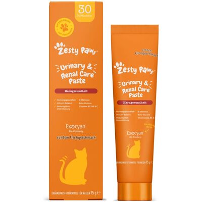 Zesty Paws Urineverzorgingspasta voor katten - 75 g Zesty Paws Urineverzorgingspasta voor katten - 75 g