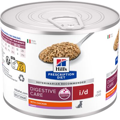 12x200g Hill's Prescription Diet i/d Digestive Care Puppy met kip nat hondenvoer 12x200g Hill's Prescription Diet i/d Digestive Care Puppy met kip nat hondenvoer