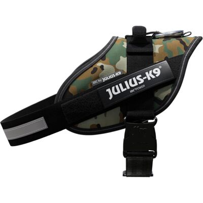 Maat 0: borstomvang 58 - 76 cm - JULIUS-K9 IDC®-Powertuigje Camouflage Maat 0: borstomvang 58 - 76 cm - JULIUS-K9 IDC®-Powertuigje Camouflage