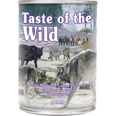 Taste of the Wild - Sierra Mountain Canine Hondenvoer - 6 x 390 g Taste of the Wild - Sierra Mountain Canine Hondenvoer - 6 x 390 g