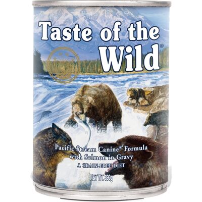 Taste of the Wild - Pacific Stream Canine Hondenvoer - 6 x 390 g Taste of the Wild - Pacific Stream Canine Hondenvoer - 6 x 390 g
