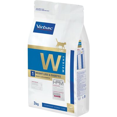 3kg Veterinary HPM Cat Weight Loss & Diabetes Virbac Kattenvoer 3kg Veterinary HPM Cat Weight Loss & Diabetes Virbac Kattenvoer