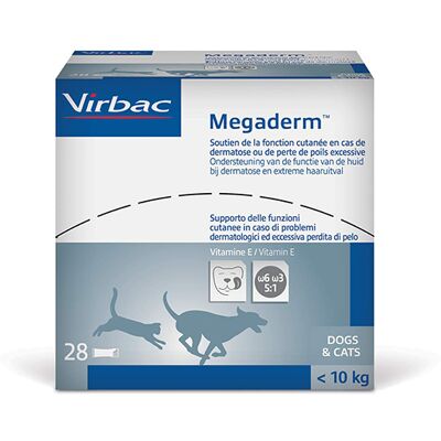 Virbac Megaderm - 28 x 4 ml Katten & Honden Virbac Megaderm - 28 x 4 ml Katten & Honden