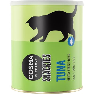 150g Snackies Maxi Tube Gevriesdroogde Tonijn Cosma Kattensnacks 150g Snackies Maxi Tube Gevriesdroogde Tonijn Cosma Kattensnacks
