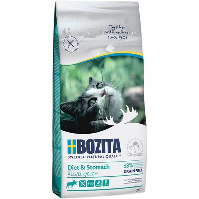 2kg Grainfree Diet & Stomach Eland Bozita Kattenvoer 2kg Grainfree Diet & Stomach Eland Bozita Kattenvoer
