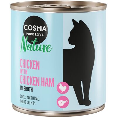 12x280g Nature Kip & Kippenham Cosma Kattenvoer 12x280g Nature Kip & Kippenham Cosma Kattenvoer