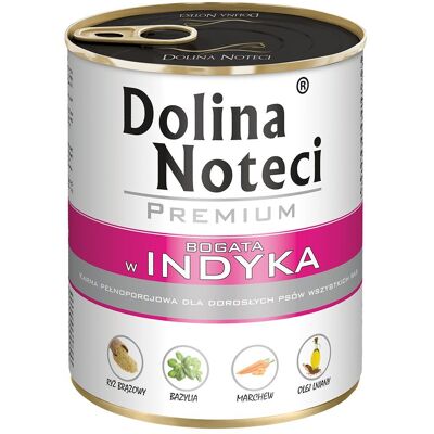 12x800g Lam, Rund, Kalkoen & Eend Dolina Noteci Premium Hondenvoer 12x800g Lam, Rund, Kalkoen & Eend Dolina Noteci Premium Hondenvoer