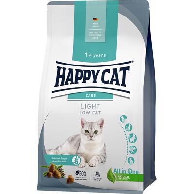 Happy Cat Care Volwassenen Light - Dubbelpak: 2 x 1,3 kg Happy Cat Care Volwassenen Light - Dubbelpak: 2 x 1,3 kg