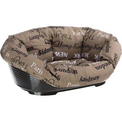 L 73 x B 55 x H 27 cm - Ferplast Mandkussen Cities L 73 x B 55 x H 27 cm - Ferplast Mandkussen Cities
