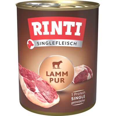 RINTI Singlefleisch 6 x 800 g - Puur Lam RINTI Singlefleisch 6 x 800 g - Puur Lam