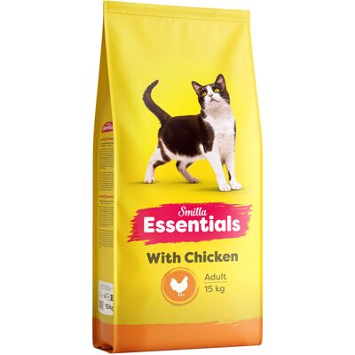 Smilla Essentials Adult met kip - 15 kg Smilla Essentials Adult met kip - 15 kg