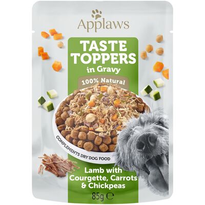 Applaws Taste Toppers in Saus 12 x 85 g Hondenvoer - Lam, Wortel, Courgette & Kikkererwten Applaws Taste Toppers in Saus 12 x 85 g Hondenvoer - Lam, Wortel, Courgette & Kikkererwten