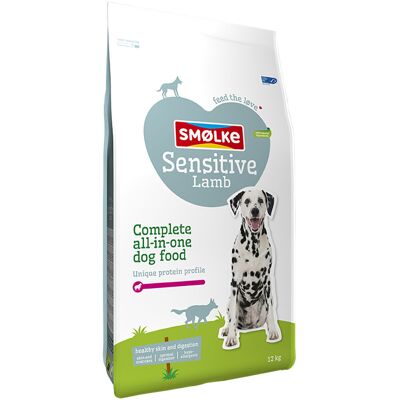 Smolke 12kg Smølke Hond Sensitive Lam Hondenvoer droog Smolke 12kg Smølke Hond Sensitive Lam Hondenvoer droog